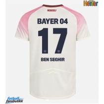 Bayer Leverkusen Eliesse Ben Seghir #17 Bortedrakt 2025-26 Kortermet